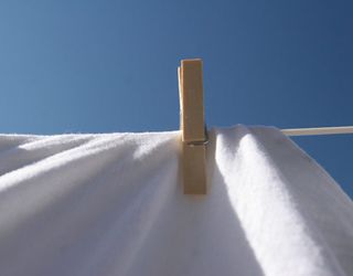 Line Drying Bed Sheets