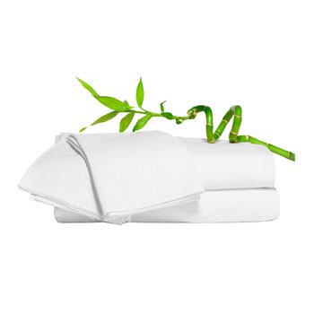 Hypoallergenic White Bamboo Sheets