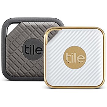 Black and white tile as one of small unique christmas gifts