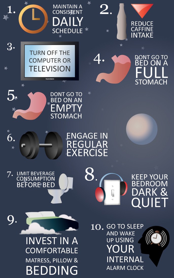 10 Tips To Help You Sleep Better At Night