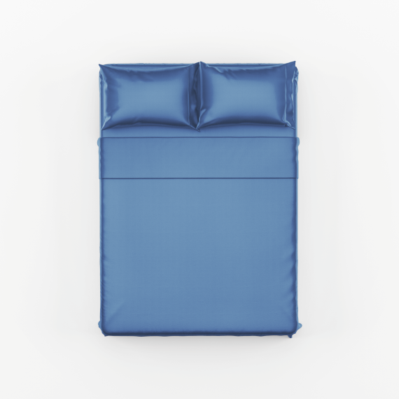 Blue Bed Sheet Set