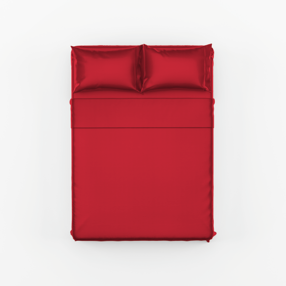 Red Bed Sheet Set
