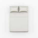 White Bed Sheet Set